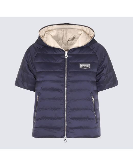 Duvetica Blue And Down Jacket