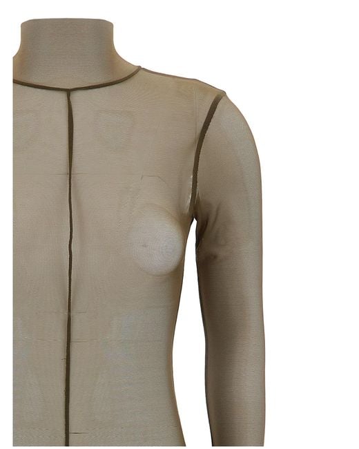 Norma Kamali Natural 'Turtle' Jumpsuit