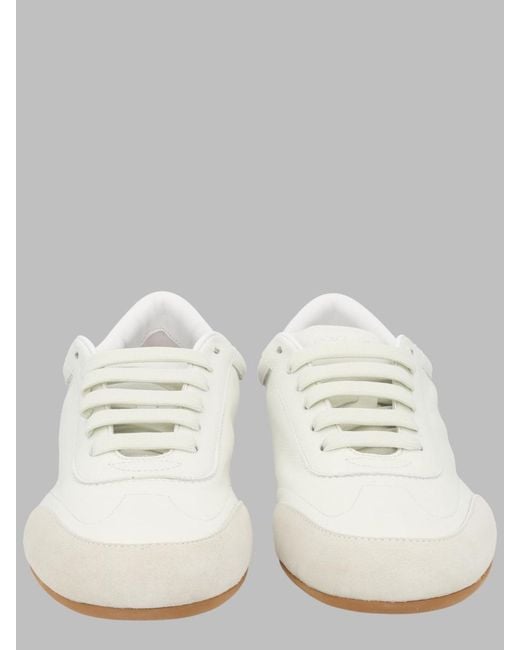 Dolce & Gabbana Natural Sneakers Ginnica Soft Leather Trainers for men