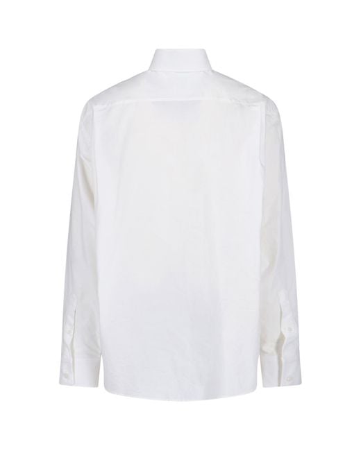 Balenciaga White Shirts Material 1: Cotton for men