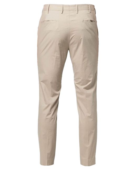 Incotex Natural Cotton Trousers for men