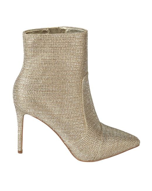 MICHAEL Michael Kors Rhinestone Embellished Side Zip Ankle Boots