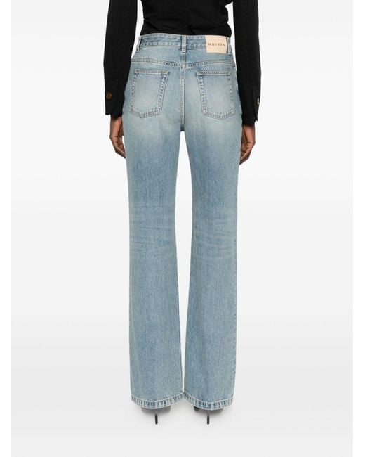 McQueen Black Jeans Cotton