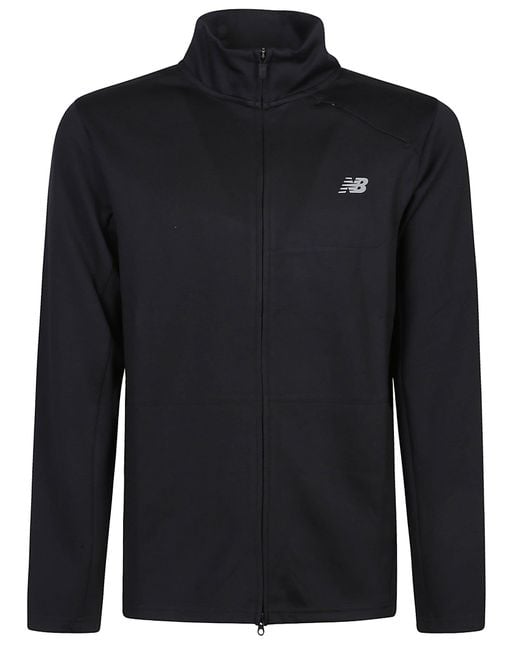 New Balance Black Tech Full Zip Sweatshirt for men