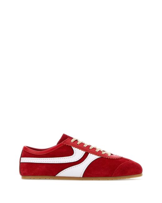 Dries Van Noten Red 00460-Ws261-1159 W L Shoes Q 0126