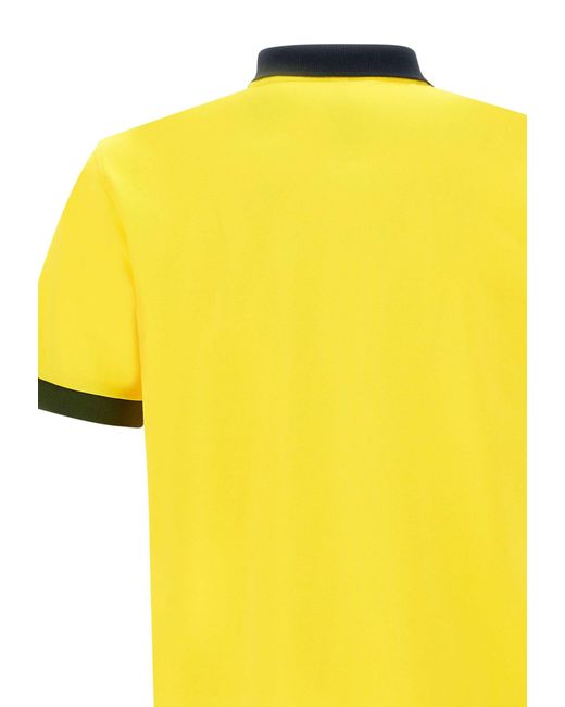 Sun 68 Yellow 3-Colors Cotton Polo Shirt for men