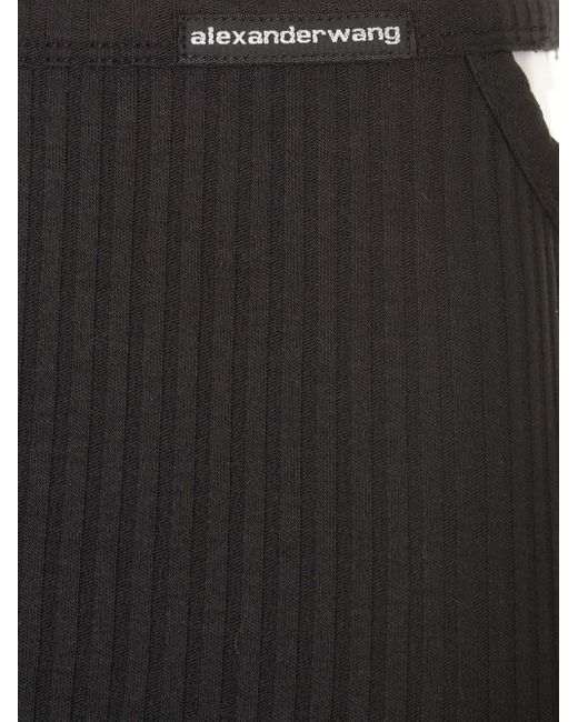 Alexander Wang Black Long Skirt