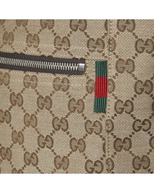 Gucci Natural Gg Fabric Shopping Bag Polyester Shoulder for men