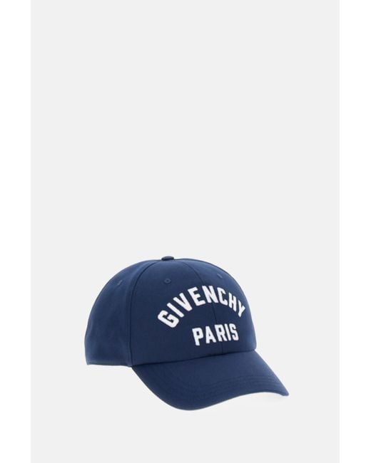 Givenchy Blue Hat With Visor for men