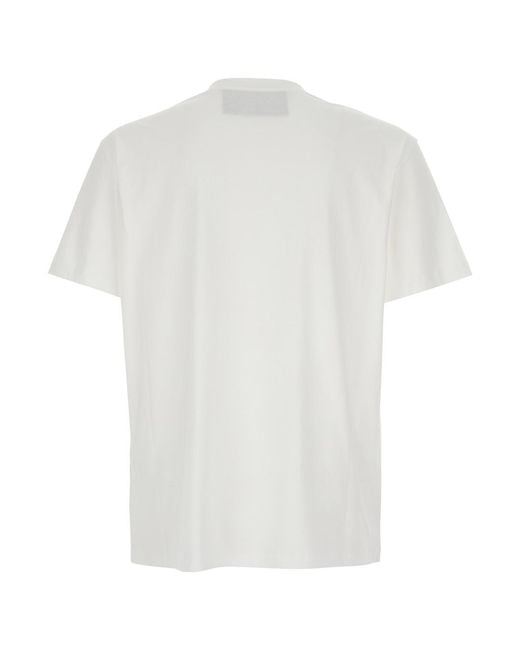 Valentino White T-Shirt Jersey Cotton T-Shirts for men