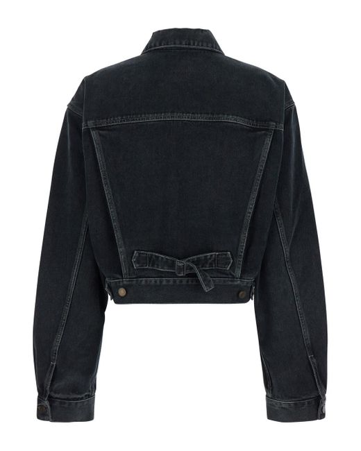 Saint Laurent Black 80's Jacket