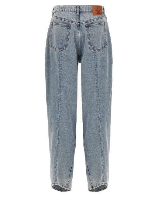 Y. Project Blue 'Evergreen Banana' Jeans