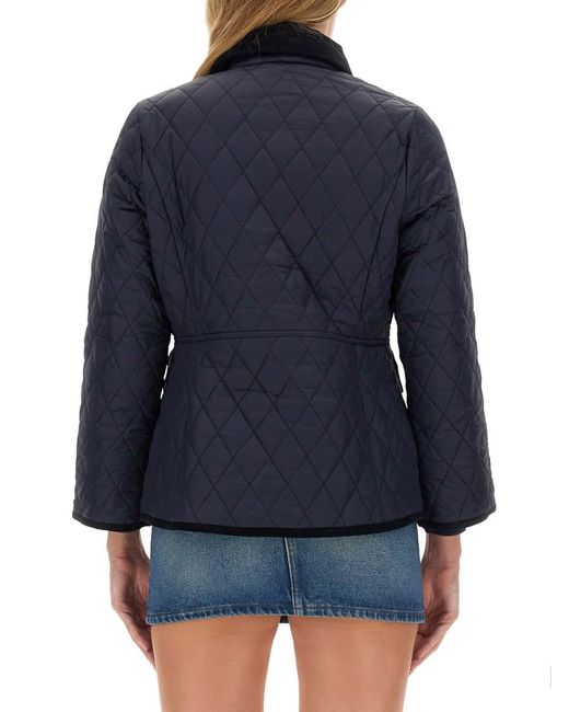 Barbour Blue Jacket With Zip