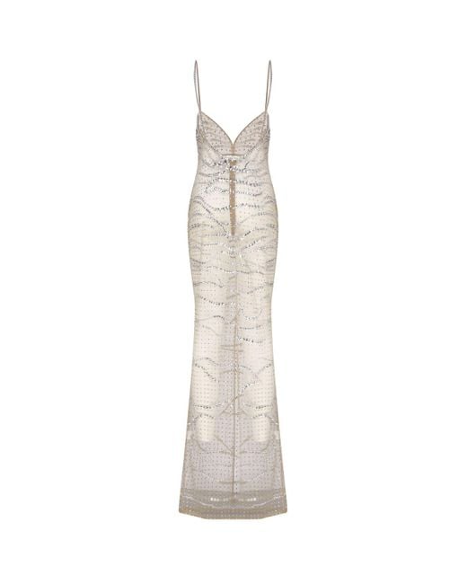 retroféte White Jewel Dress