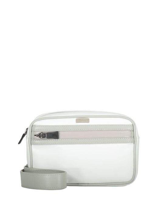 Herno White Belt Bag With Logo