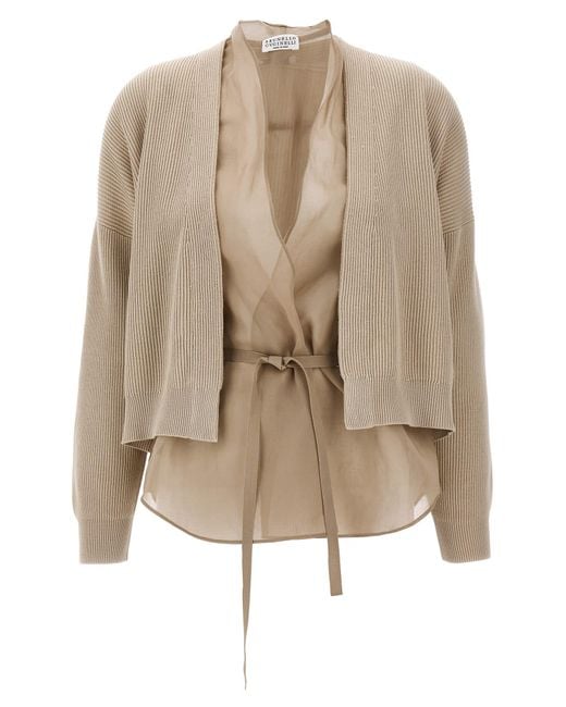Brunello Cucinelli Natural Chic Knitwear For
