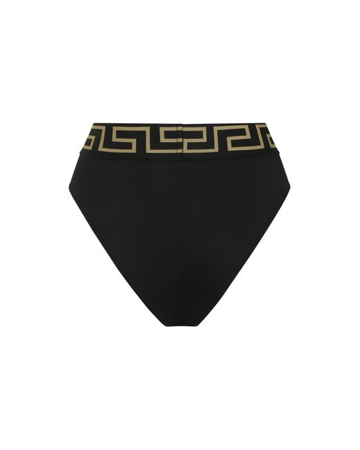 Versace Black Swimwear Slip
