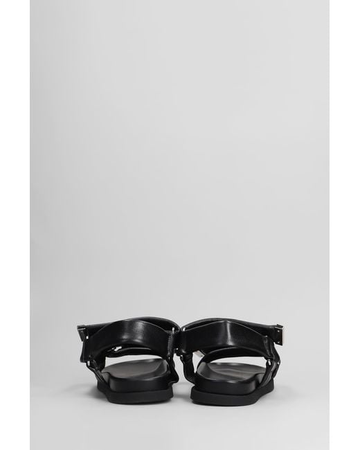 The Attico Black Salinas Flats