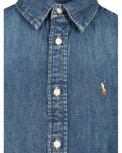 Ralph Lauren Blue Denim Shirt
