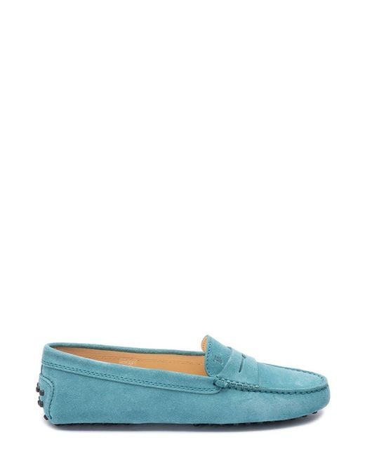 Tod's Blue Gommino Driving Loafers