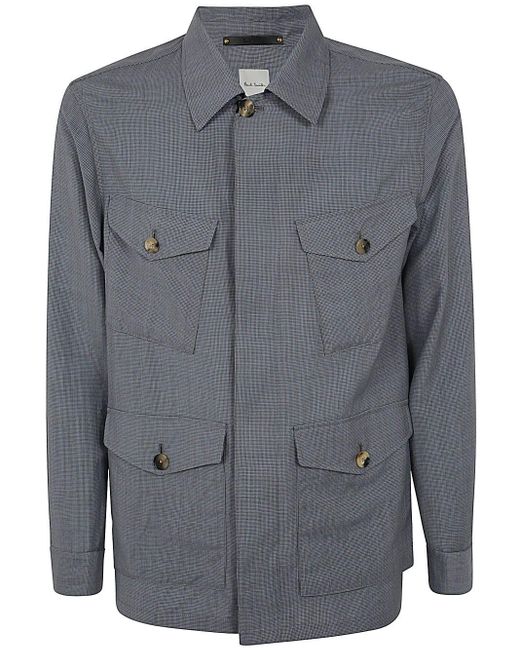 Paul Smith Gray Four Pocket Casual Jacket for men