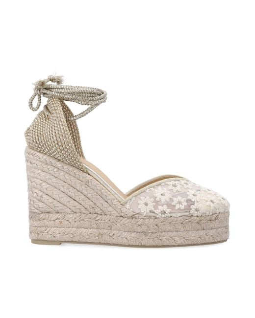 Castaner Natural Clair 8 Lace Espadrilles