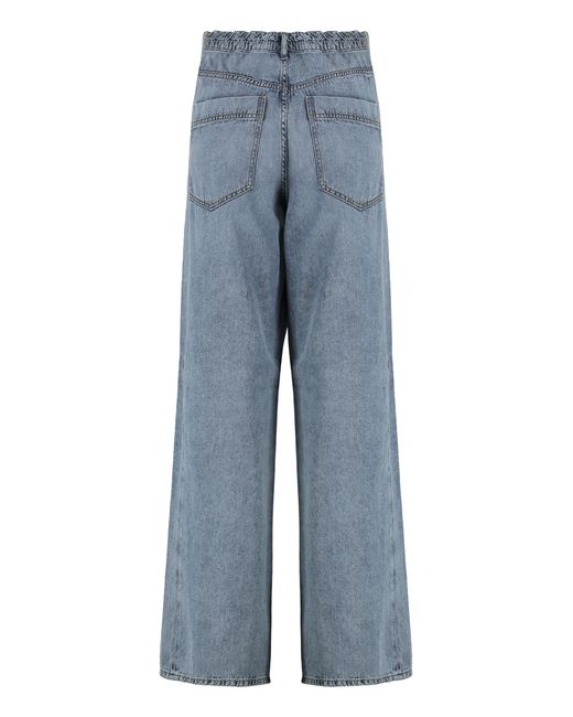 DARKPARK Blue Iris 5-Pocket Straight-Leg Jeans Lyocell