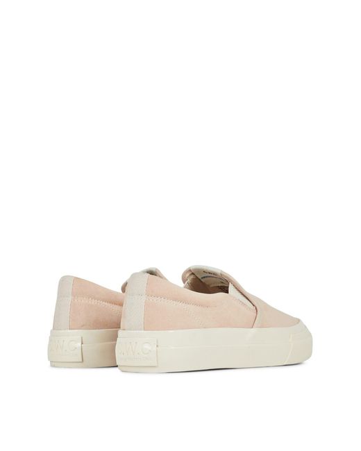 Junya Watanabe White Slip-On Sneakers For for men