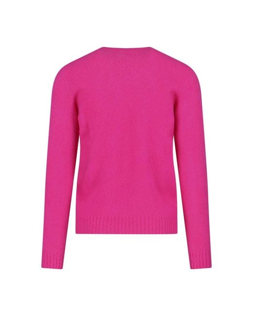 Drumohr Pink Sweaters Lambswool for men