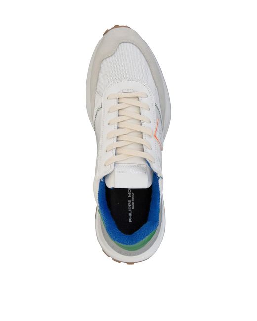 Philippe Model White Antibes Low Sneakers for men