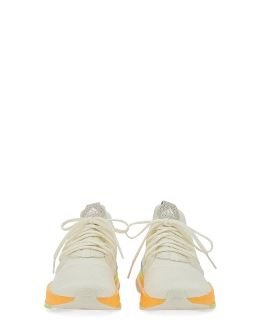 Adidas White Sneaker Plrboost Textile Trainers for men