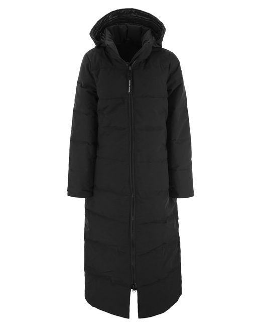 Canada Goose Black Mystique Long Quilted Parka