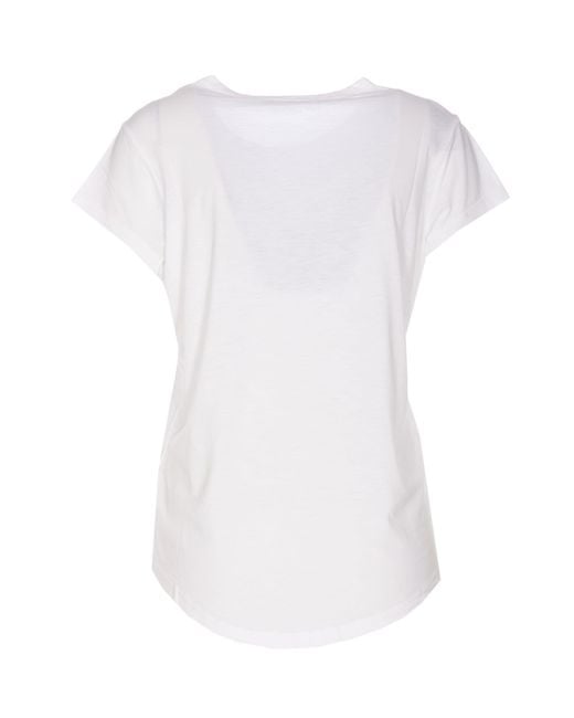 Zadig & Voltaire White Woop Peace Love Wings T-Shirt