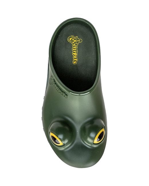 J.W. Anderson Green Jw Anderson X Wellipets Frog Mules for men