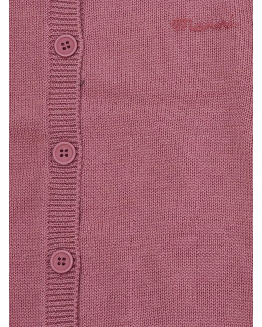 Marni Red Girls Sweater Wool Blend Tops