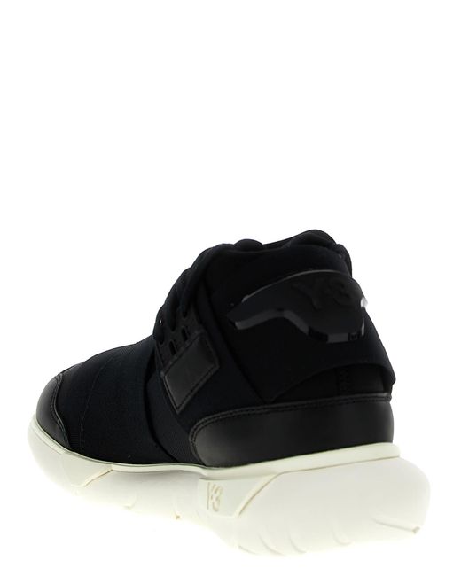 Y-3 Black Qasa Sneakers