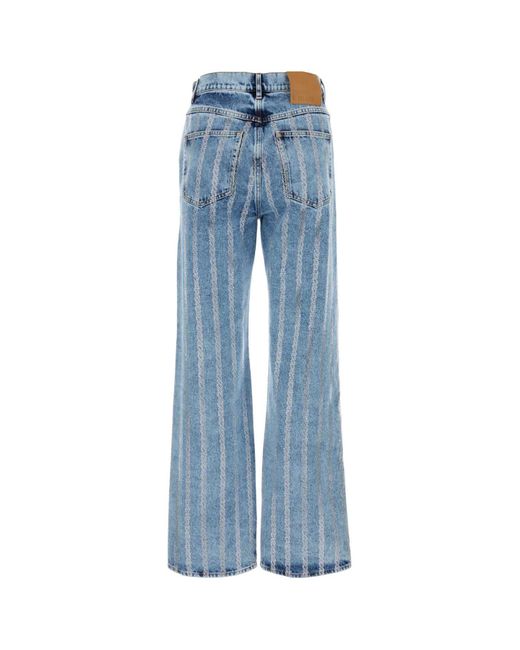 GIUSEPPE DI MORABITO Blue Denim Jeans