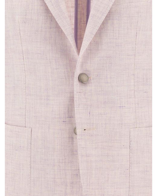Tagliatore Pink Blazer Jacket for men