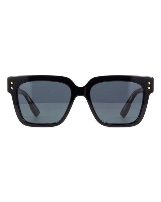 Gucci Black Sunglasses Square Full Rim, Frame And Lens Gg1084S001