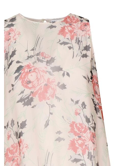 Loewe Silk Dress in Natural | Lyst