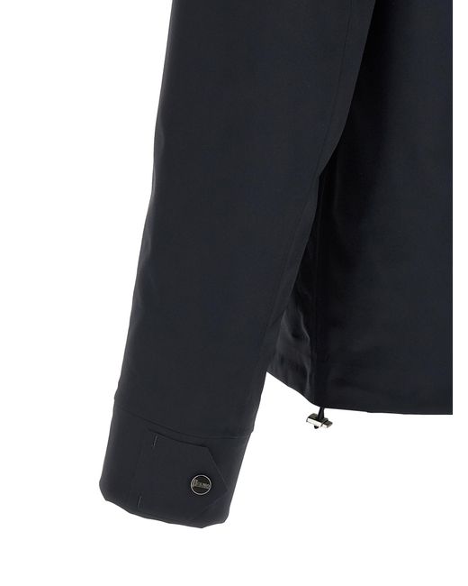 Herno Blue Essence Overshirt for men