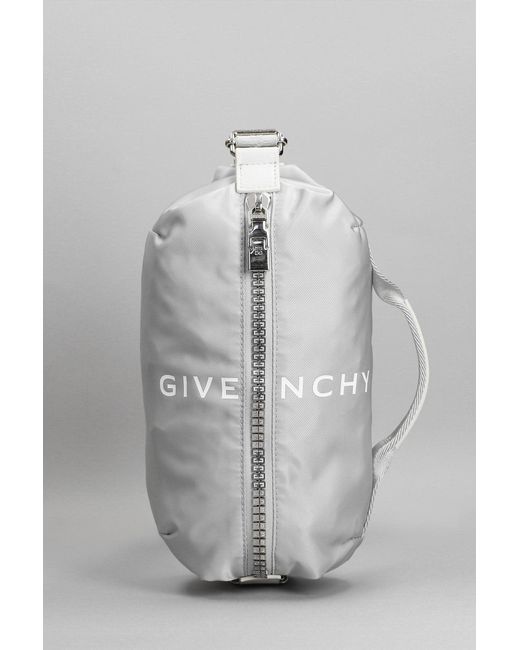 Givenchy Waist Bag In Grey Polyamide in Gray for Men Lyst