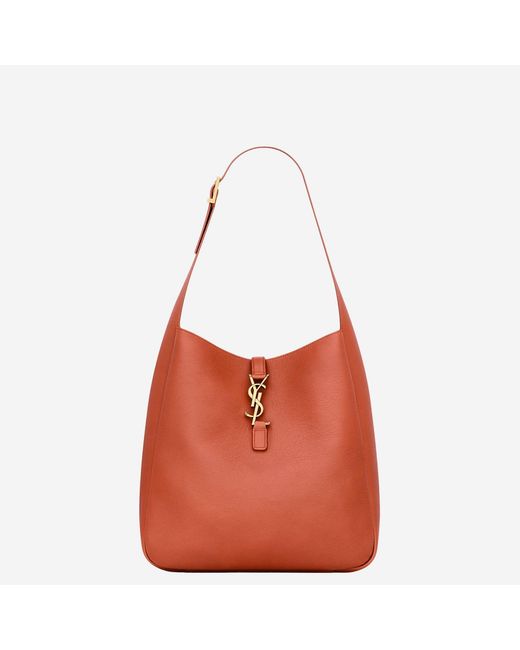 Saint Laurent Le 5 À 7 Bag Textured Leather Shoulder