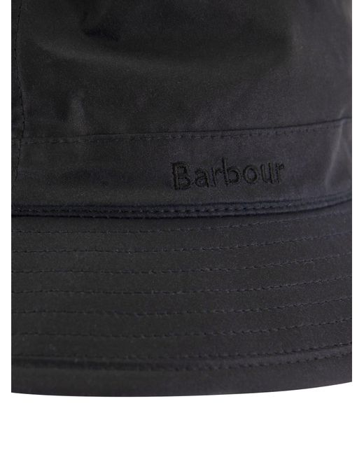 Barbour Blue Sporthut Wax Hat for men