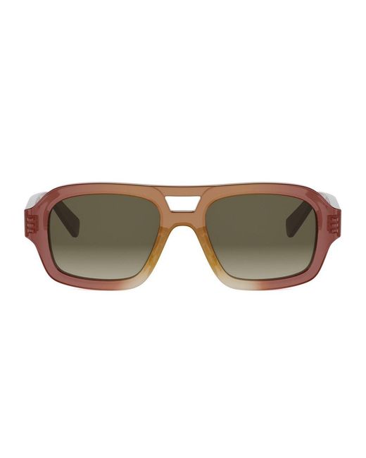 Céline Brown 3 Dots Acetato Sunglasses for men