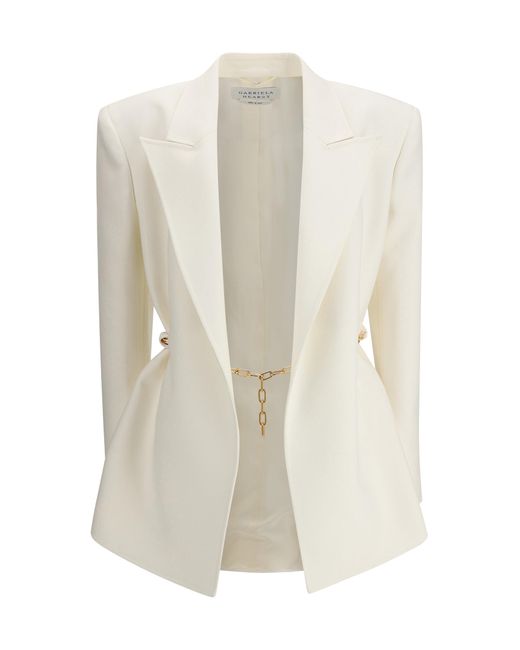 Gabriela Hearst White Blazers & Vests