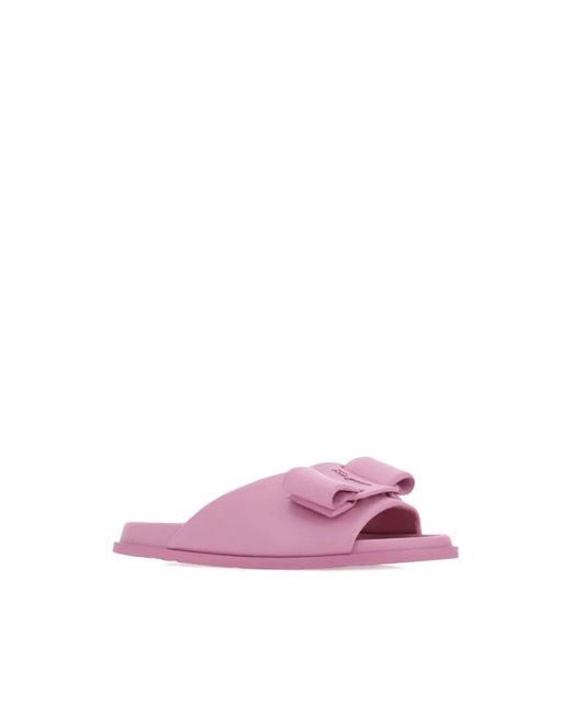 Ferragamo Pink Ladies Sandals, Us
