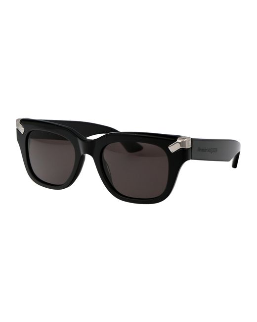 Alexander McQueen Black Sunglasses for men