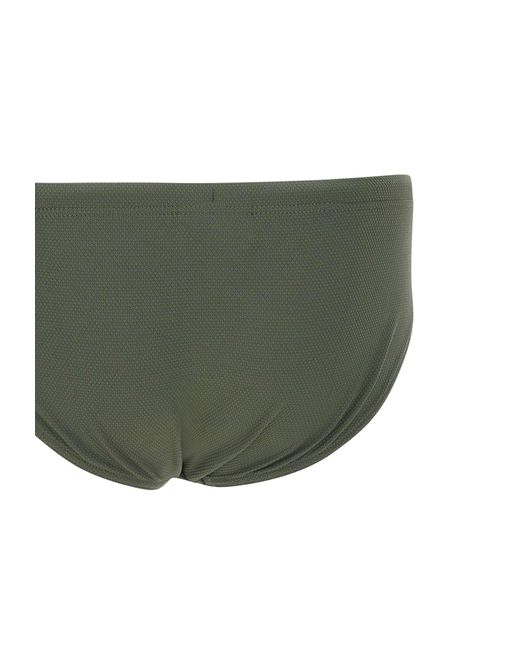 Emporio Armani Green Slip Beachwear Swimsuit for men