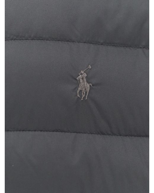 Polo Ralph Lauren Gray Recycled Polyester Down Jacket for men